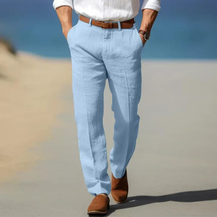 Santi™ | Pantalons en Lin Légers pour Jours Chauds