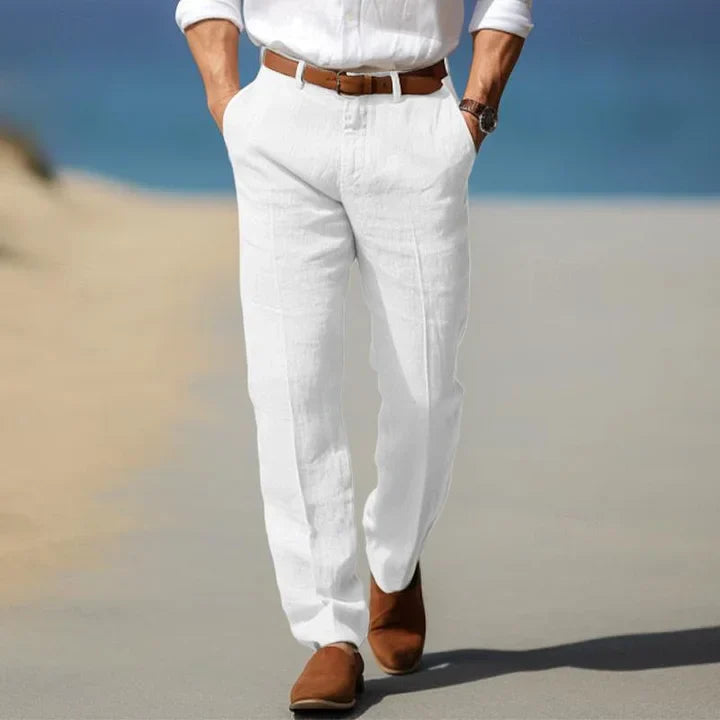 Santi™ | Pantalons en Lin Légers pour Jours Chauds