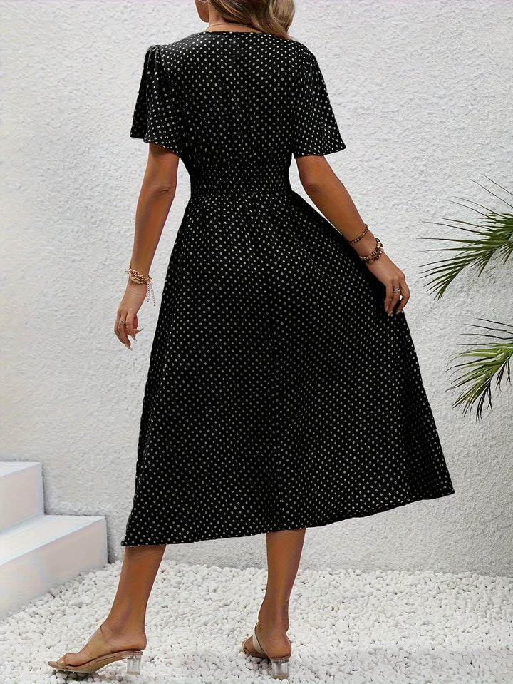 Louna™ | Robe Élégante Pois Élisa