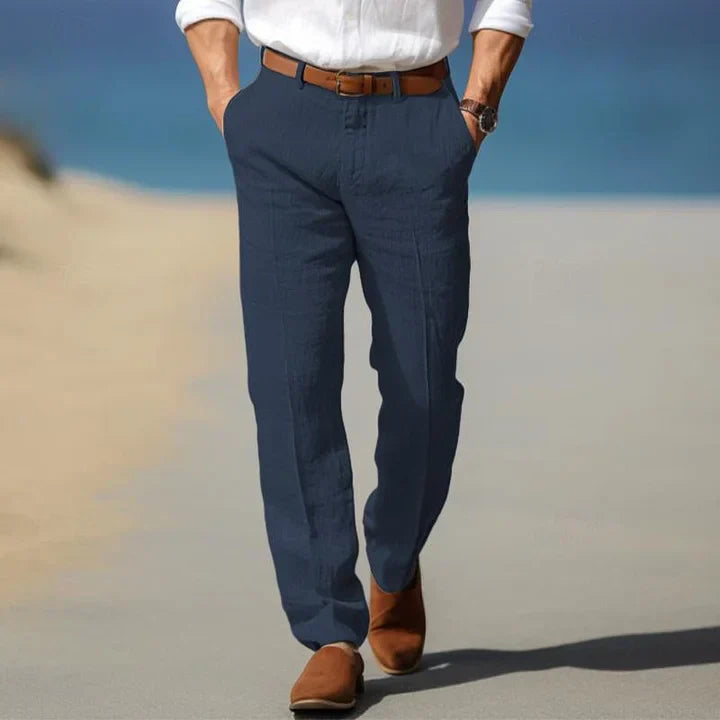 Santi™ | Pantalons en Lin Légers pour Jours Chauds