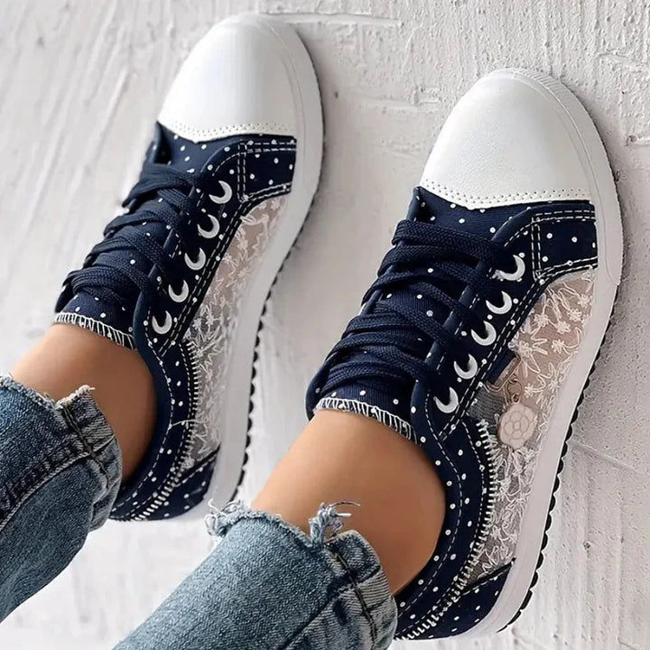 Auviero™ | Baskets Élégantes en Dentelle