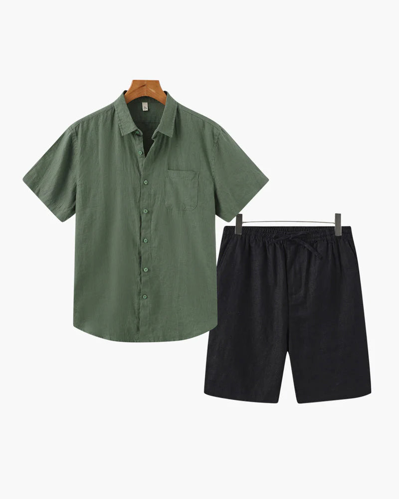 Formentera™ | Ensemble en Lin (Shorts)