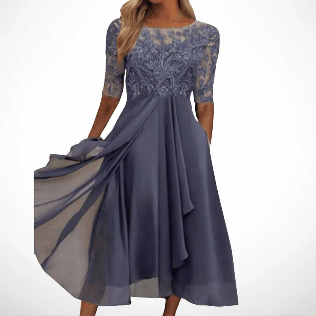 Auviero™ | Robe Élégance Dentelle Léa