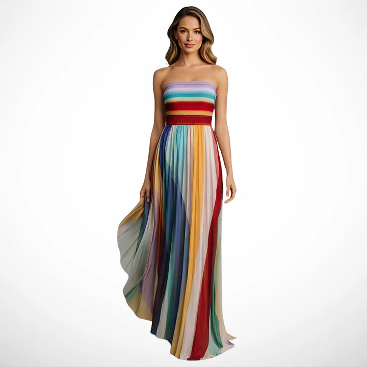 Auviero™ | Robe Maxi Lumière Colorée