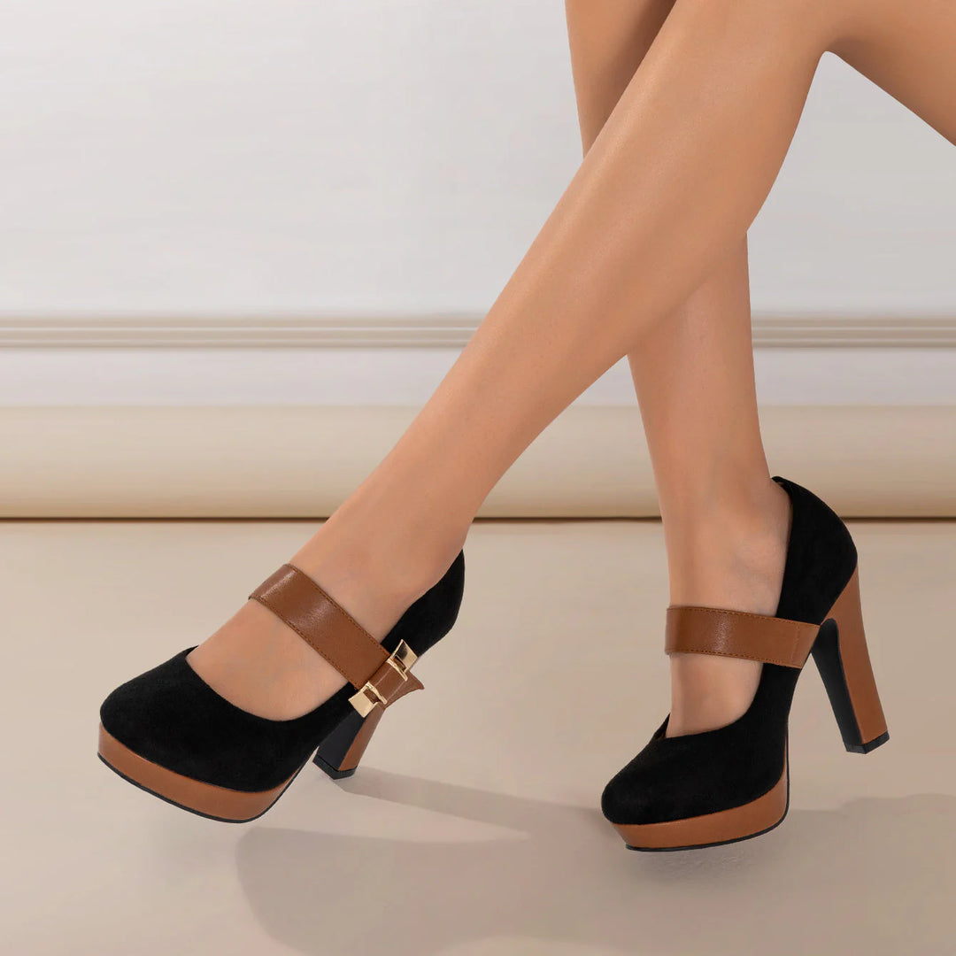 Freya™ | Escarpins Élégants à Talon Confortable