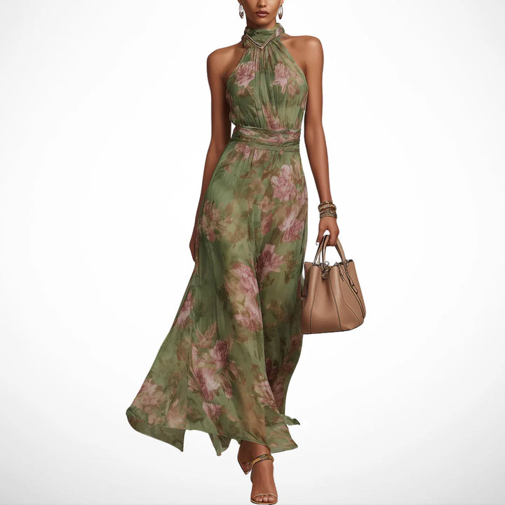 Auviero™ | Robe Longue Élégante Florale Élise