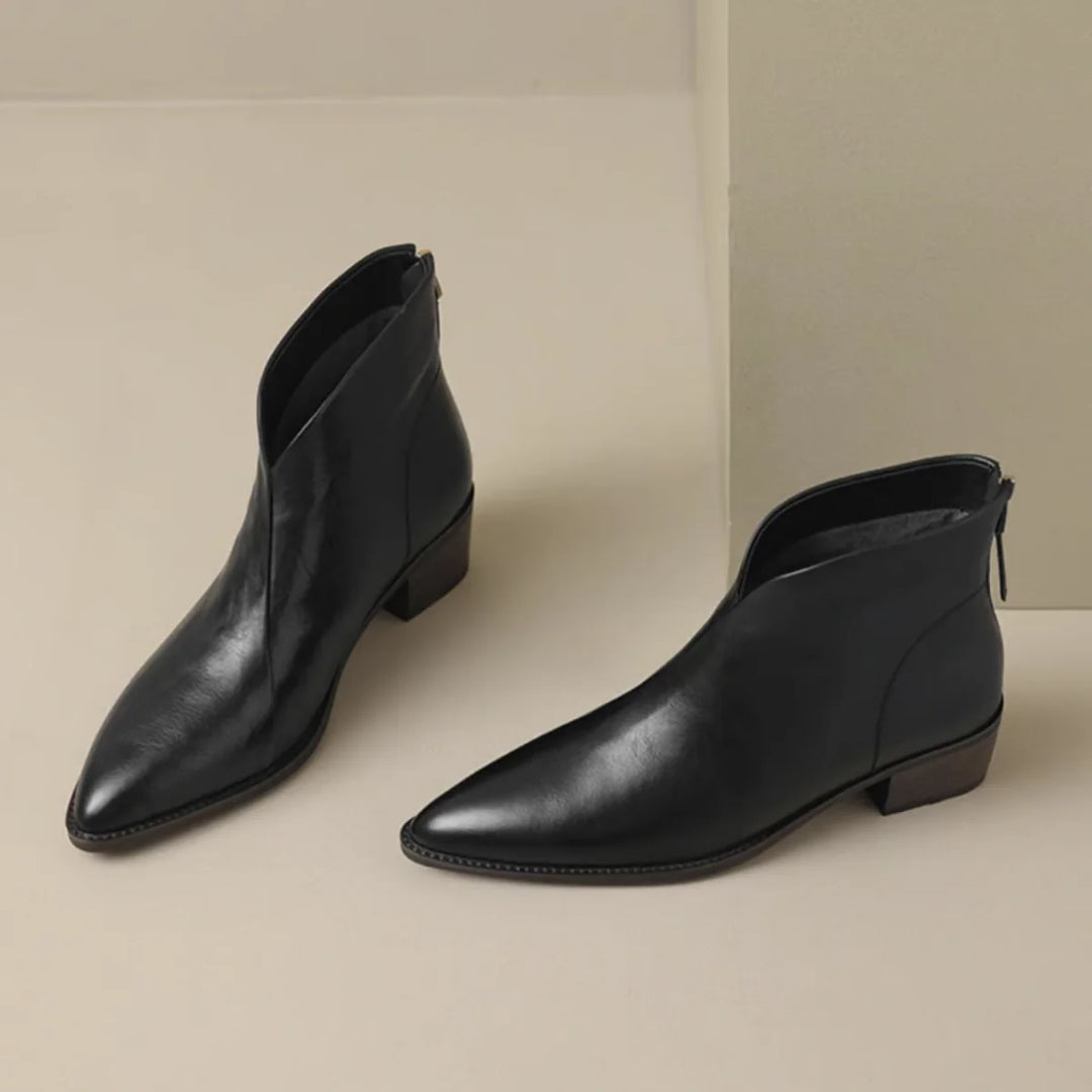Auviero™ | Bottines Élégantes en Cuir