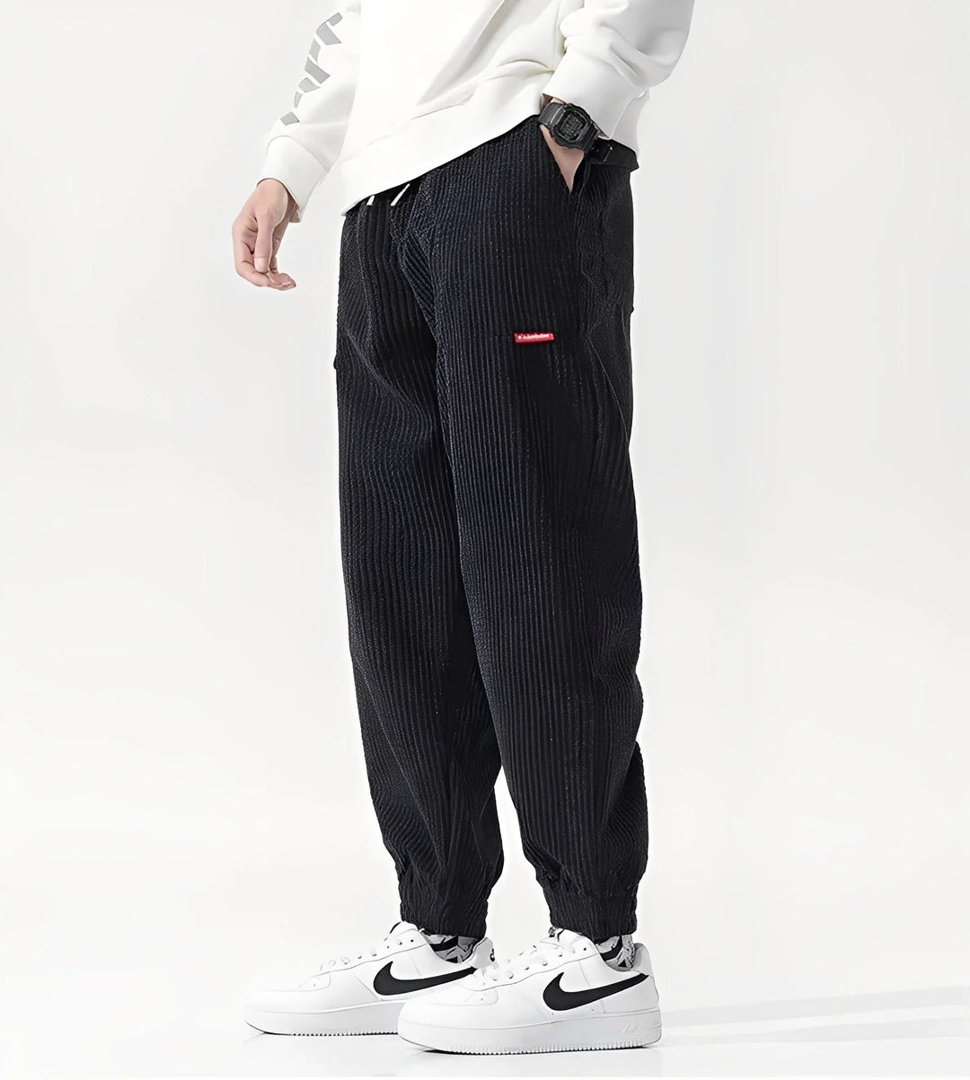 Nicholas™ | Pantalons de Jogging Éléguants en Velours Côtelé pour Hommes