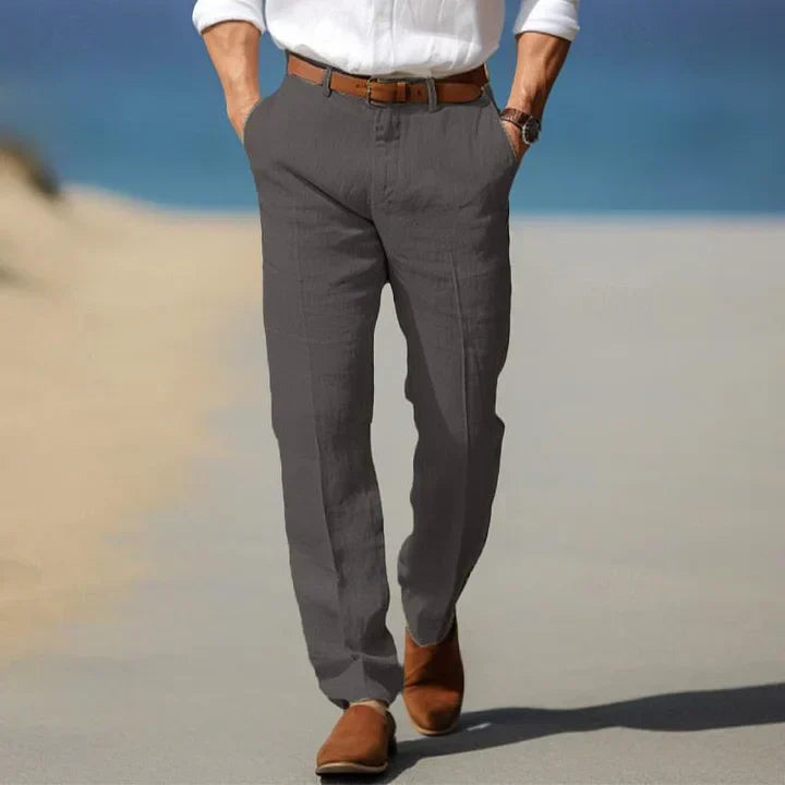 Santi™ | Pantalons en Lin Légers pour Jours Chauds