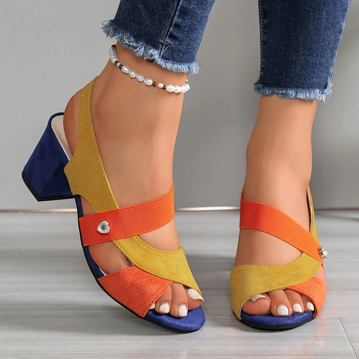 Sofia™ | Sandales Orthopédiques Élégantes Colorées