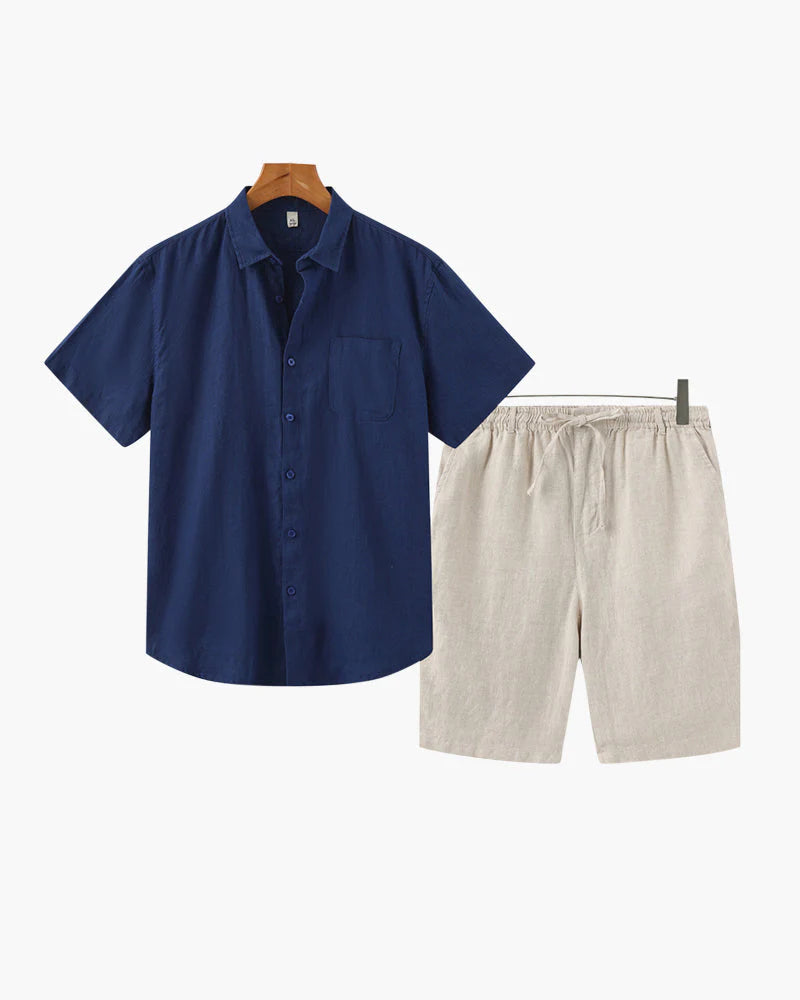 Formentera™ | Ensemble en Lin (Shorts)