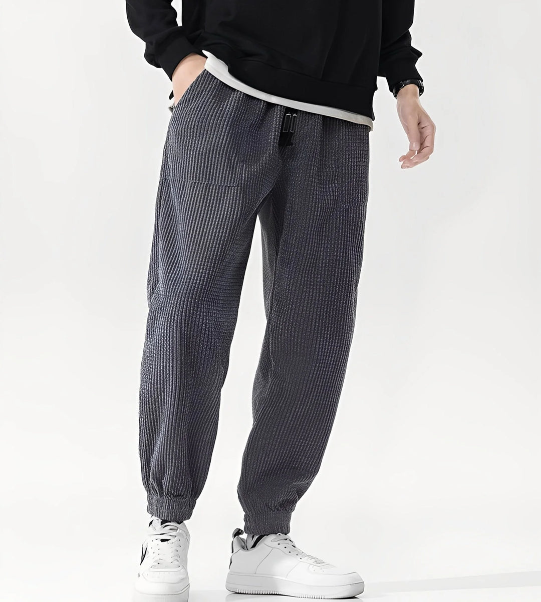 Nicholas™ | Pantalons de Jogging Éléguants en Velours Côtelé pour Hommes