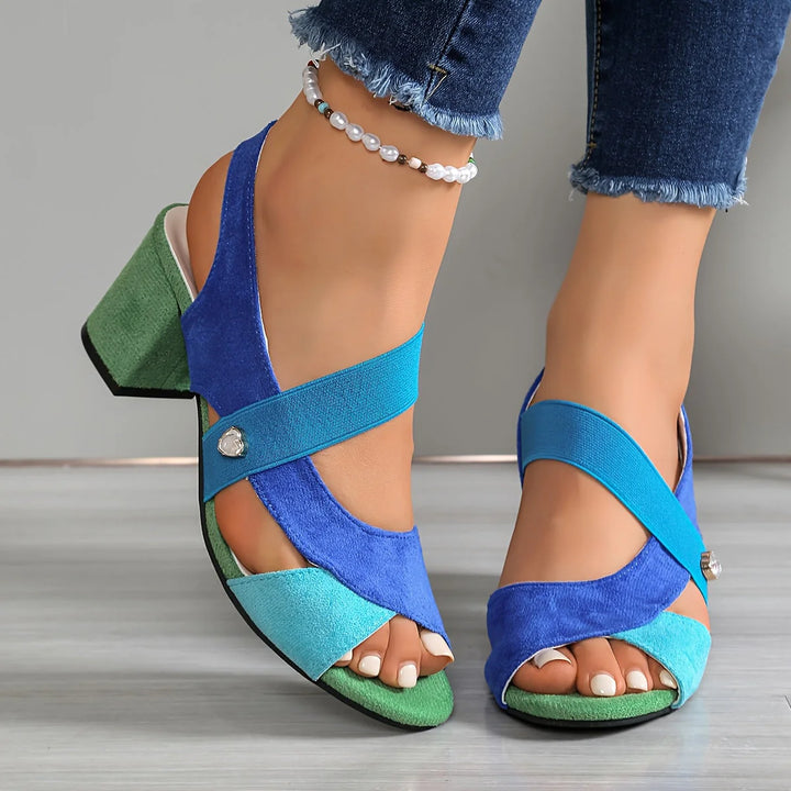 Sofia™ | Sandales Orthopédiques Élégantes Colorées