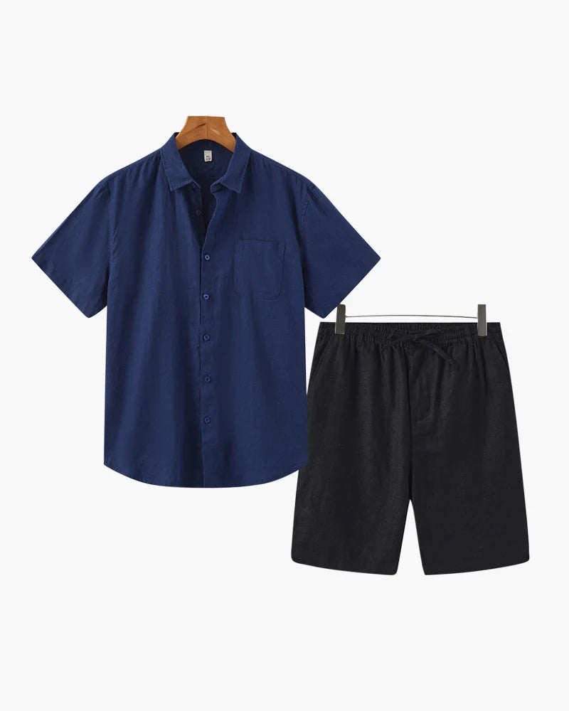 Formentera™ | Ensemble en Lin (Shorts)