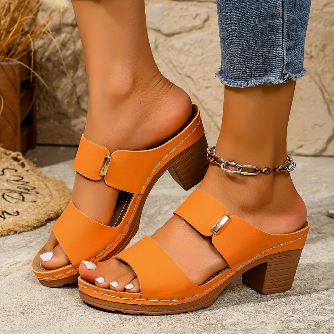 Capucine™ | Sandales Orthopédiques Élégantes Nadia