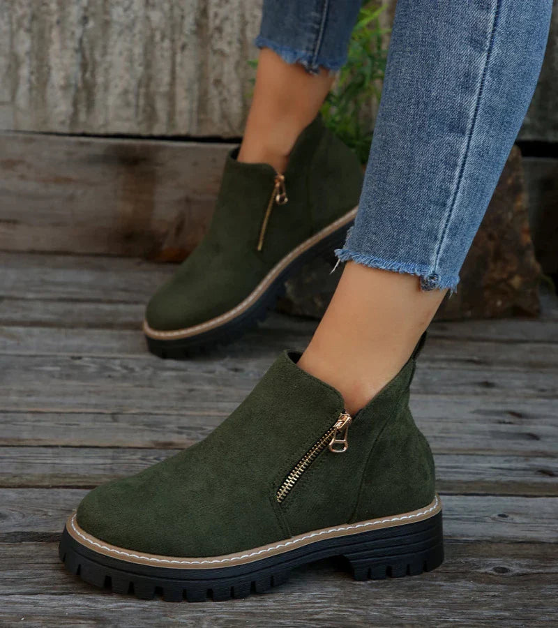 Auviero™ | Bottines Tendance Élégantes Jade