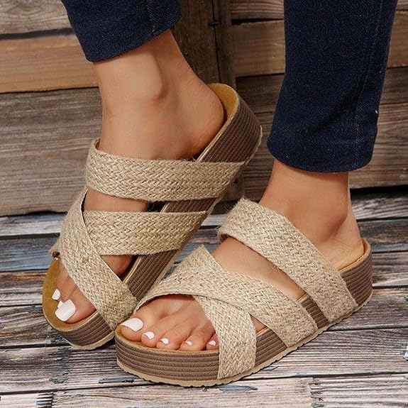 Ophélie™ | Sandales Élégance Tressée