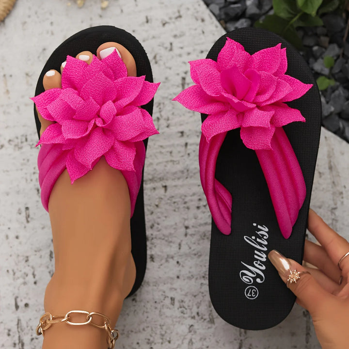Héloïse™ | Sandales Fleur Élégante Livia