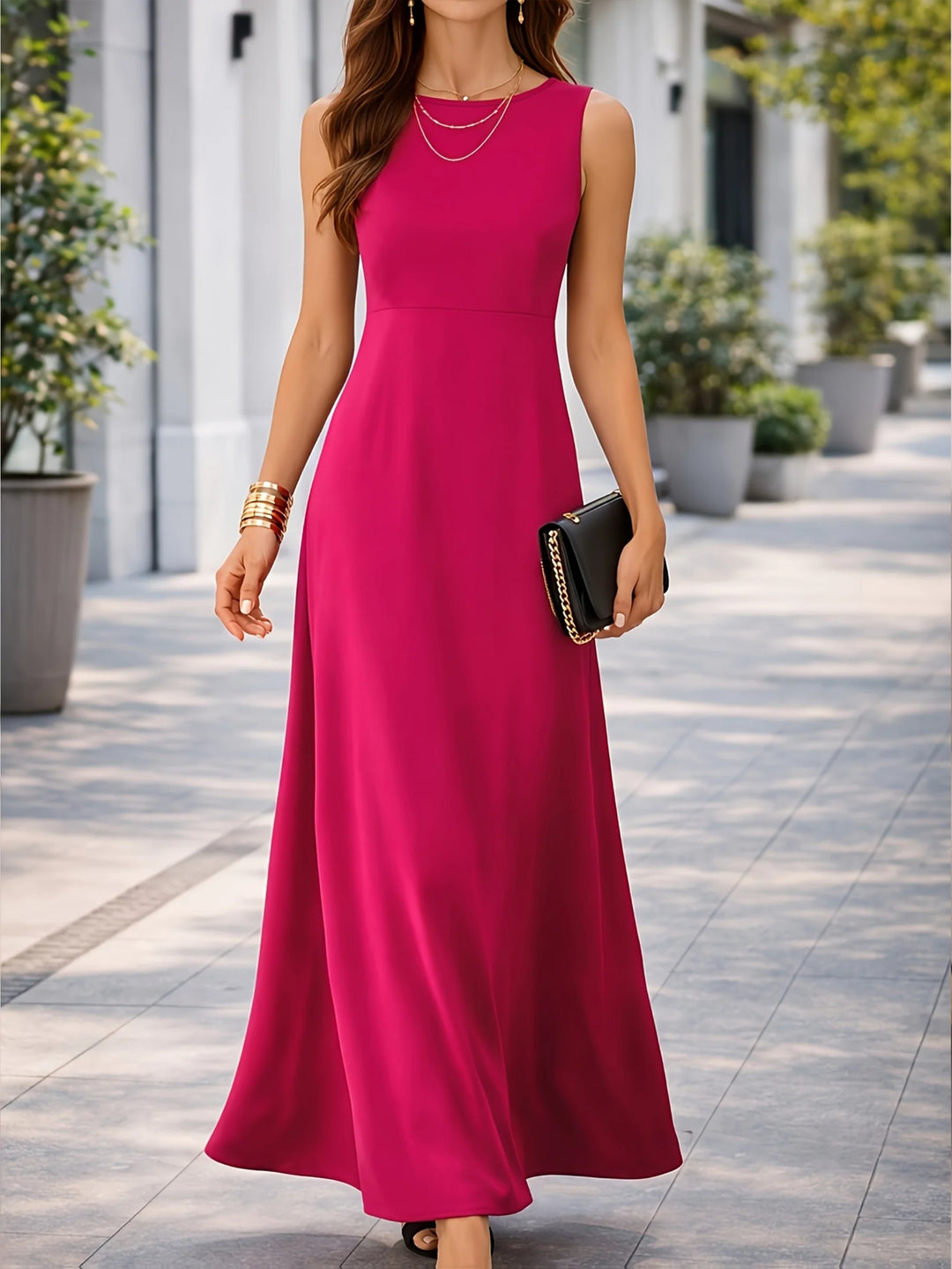 Auviero™ | Robe Longue Élégante Amélie