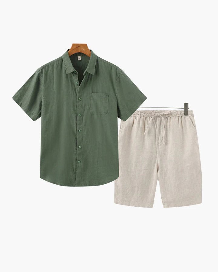 Formentera™ | Ensemble en Lin (Shorts)