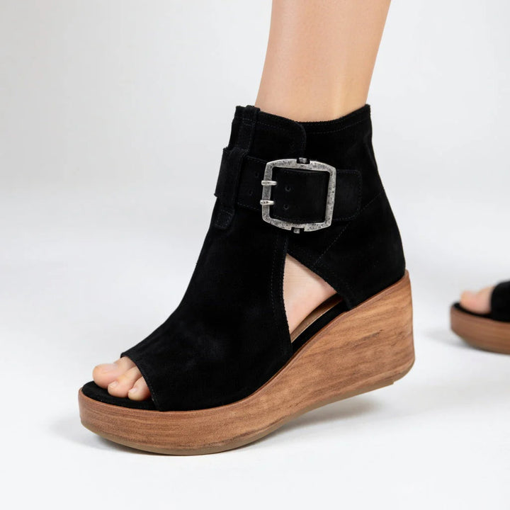 Lila™ | Bottines compensées ouvertes