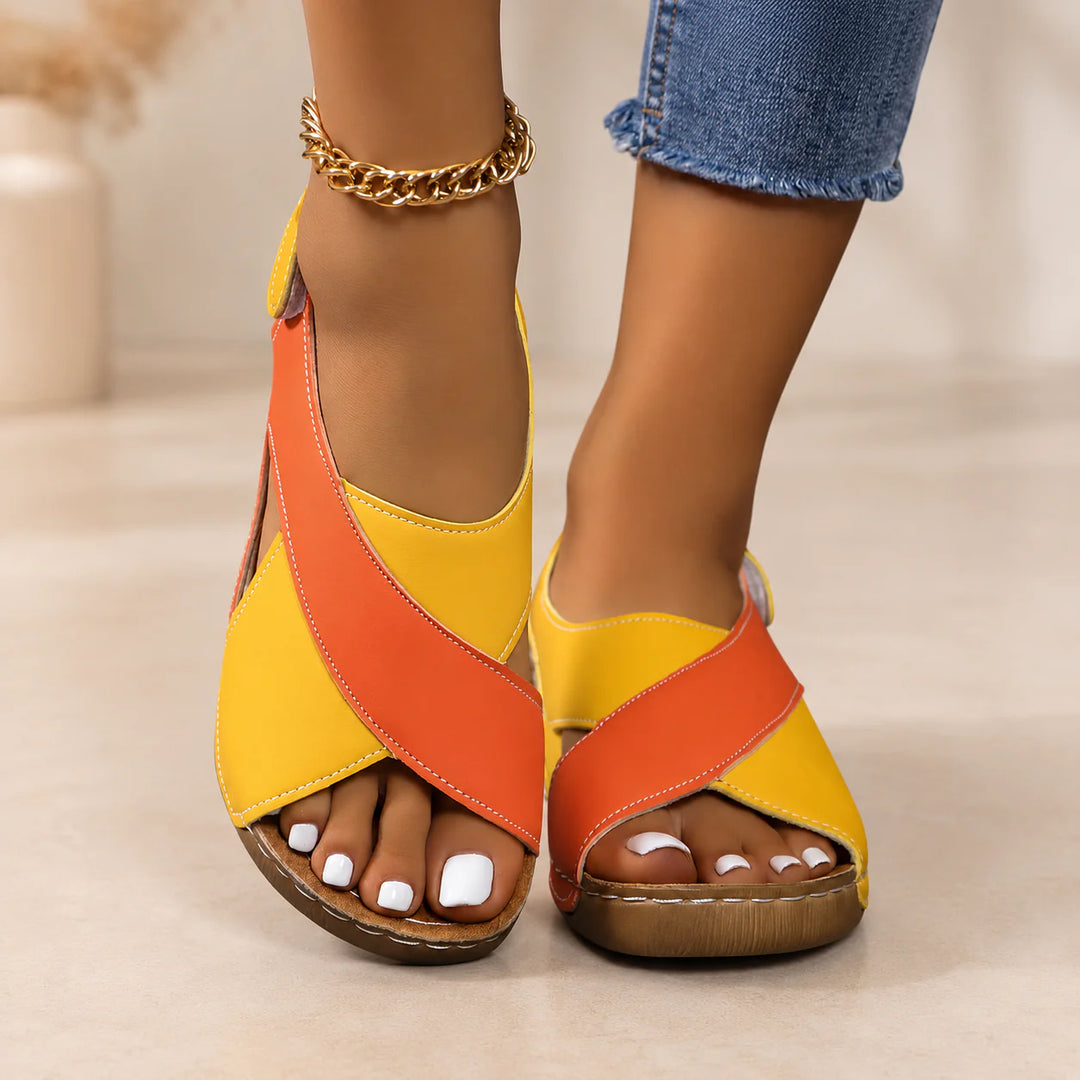 Fabienne™ | Sandales Ergonomiques Confort Nadia