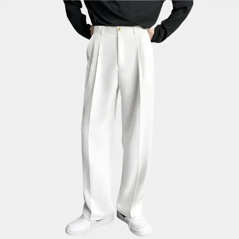 Emil™ | Pantalons larges pour homme avec plis