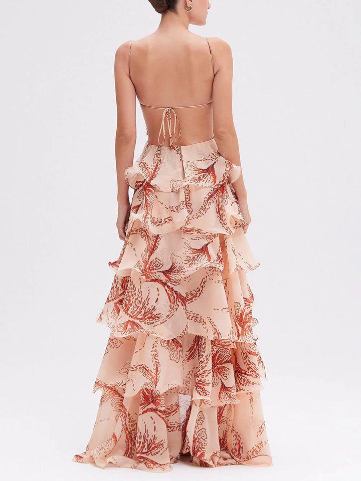 Auviero™ | Robe Maxi Papillon Signature