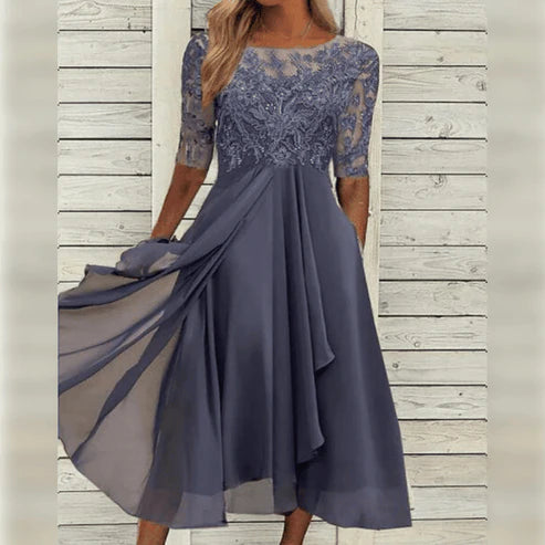 Auviero™ | Robe Élégance Dentelle Léa