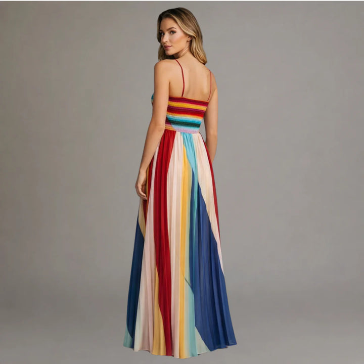 Auviero™ | Robe Maxi Lumière Colorée