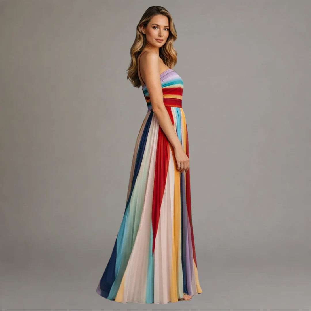 Auviero™ | Robe Maxi Lumière Colorée