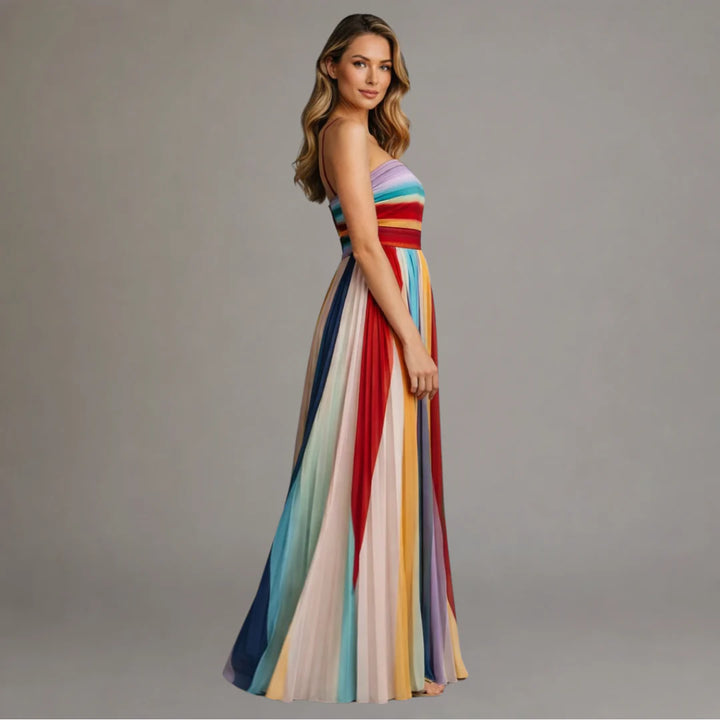 Auviero™ | Robe Maxi Lumière Colorée