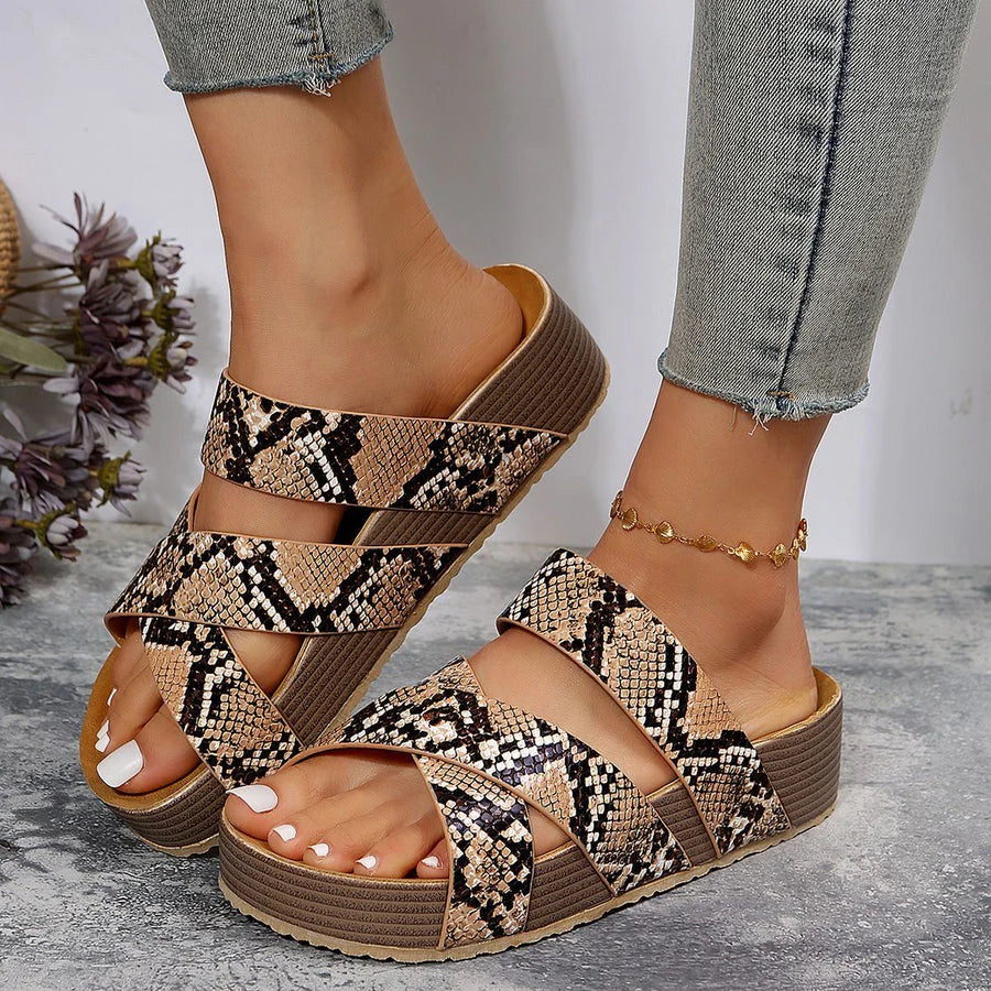 Ophélie™ | Sandales Élégance Tressée