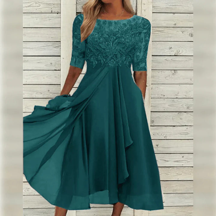 Auviero™ | Robe Élégance Dentelle Léa