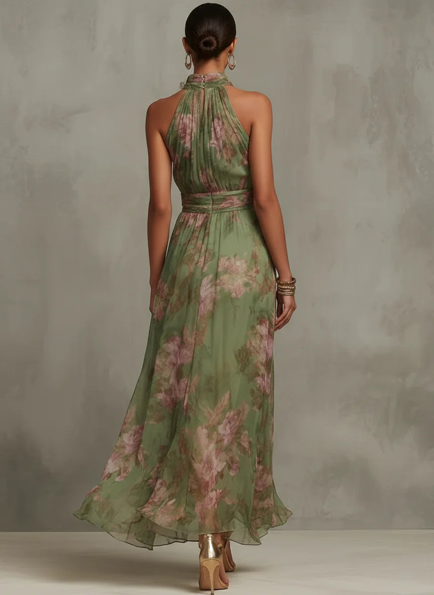 Auviero™ | Robe Longue Élégante Florale Élise