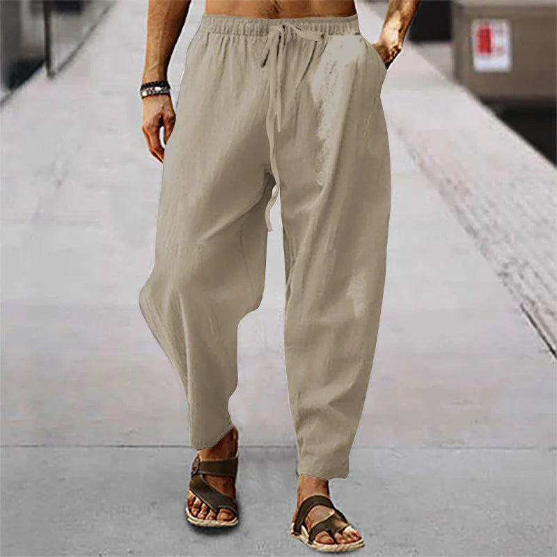 Titus™ | Pantalons de plage pour hommes en coton et lin