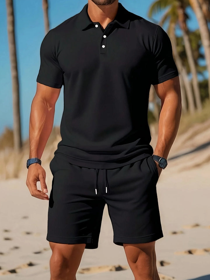 Ensemble Polo et Shorts Respirants