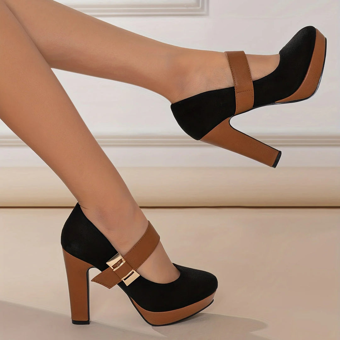 Freya™ | Escarpins Élégants à Talon Confortable