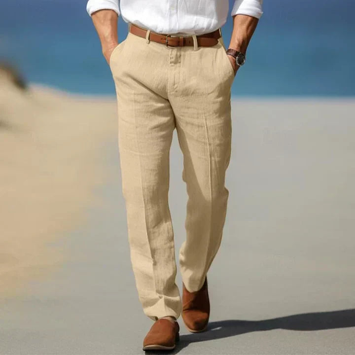 Santi™ | Pantalons en Lin Légers pour Jours Chauds