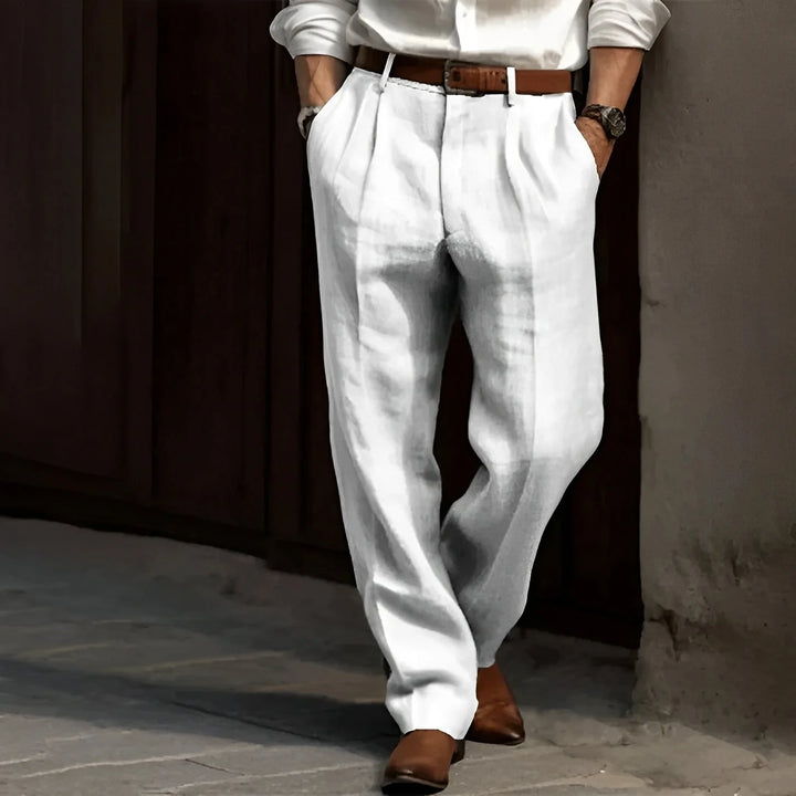 Carlos™ | Pantalon en lin rétro pour homme