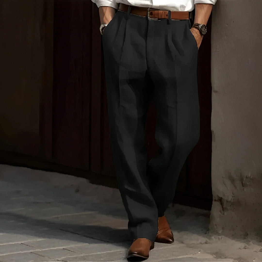 Carlos™ | Pantalon en lin rétro pour homme