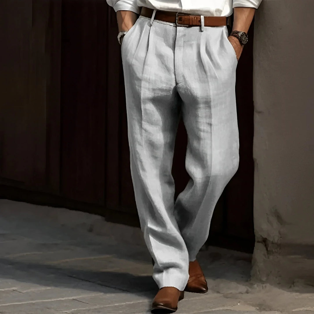 Carlos™ | Pantalon en lin rétro pour homme