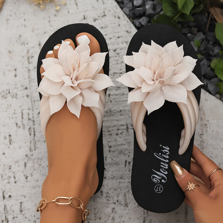 Héloïse™ | Sandales Fleur Élégante Livia