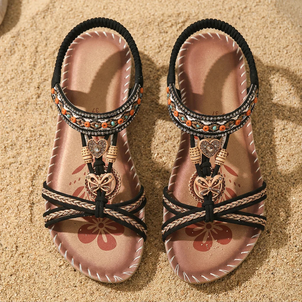 Eugénie™ | Sandales Bohèmes Confort Élina