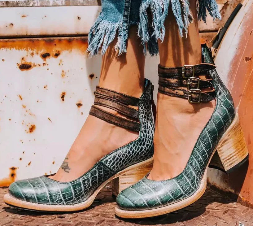 Auviero™ | Bottines Élégance Western Chic