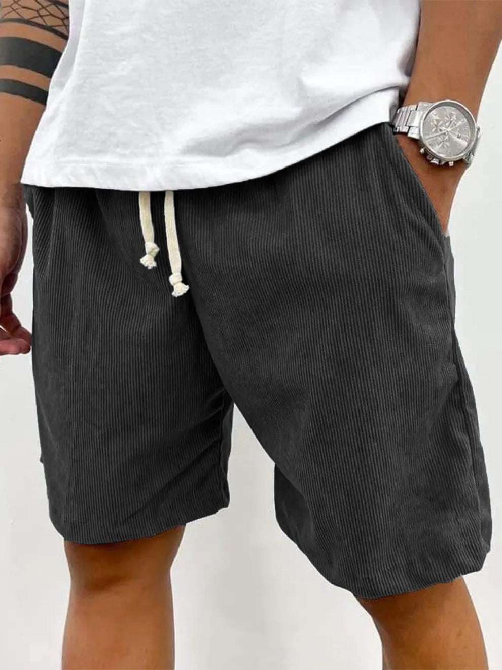 Amanecer™ | Shorts en velours