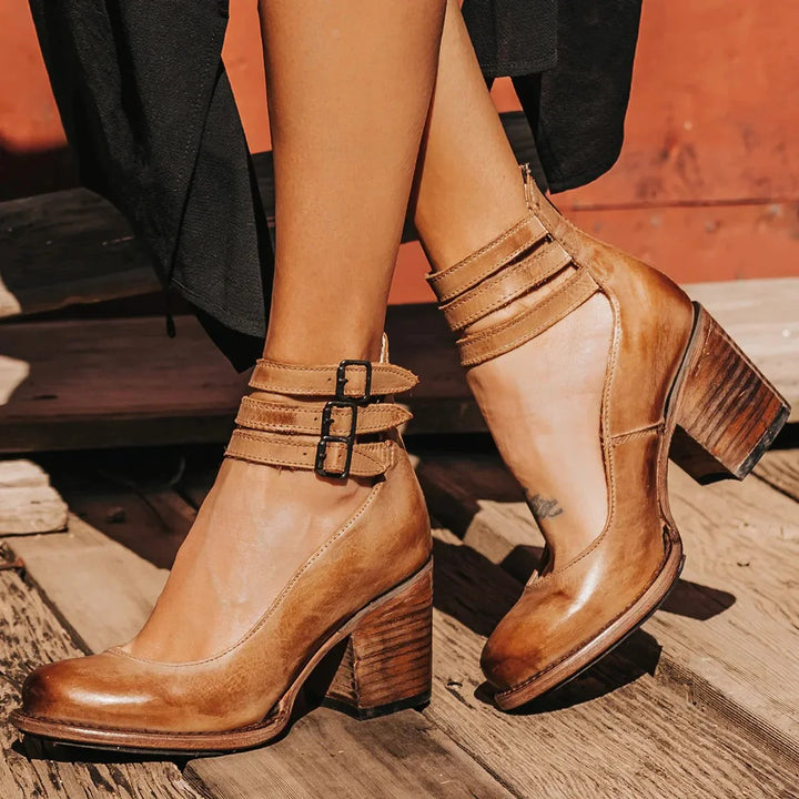 Auviero™ | Bottines Élégance Western Chic
