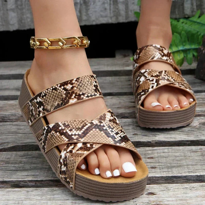 Ophélie™ | Sandales Élégance Tressée